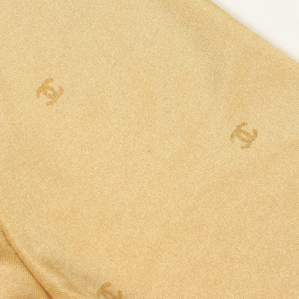 Chanel Top CC Logo All Over Pattern Short Sleeve — view 6