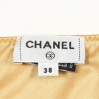 Chanel Top CC Logo All Over Pattern Short Sleeve — view 3