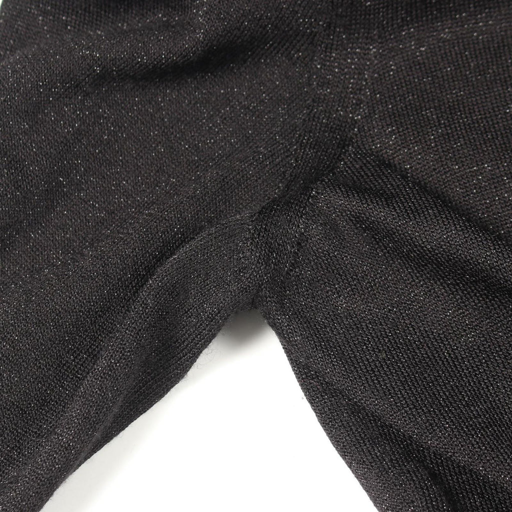 Chanel Dress CC Logo Button Long Sleeve Silk — view 8