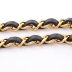 Chanel Belt CC Logo Chain Leather — view 6