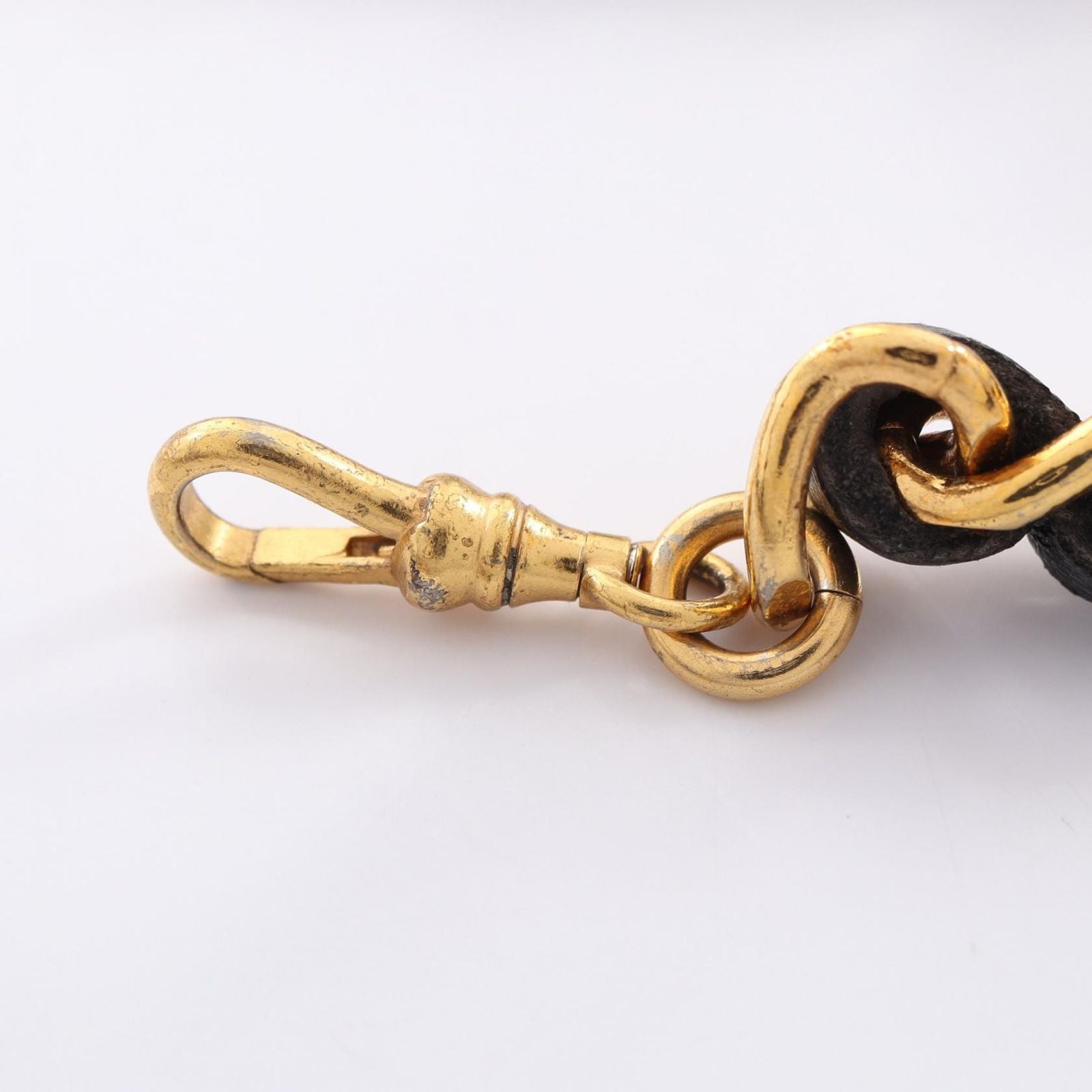 Chanel Belt CC Logo Chain Leather — view 7