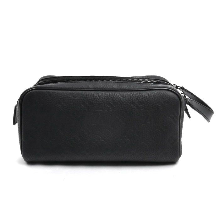 Louis Vuitton Dopp Kit Clutch Monogram Taurillon Noir — view 2