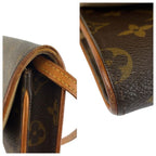 Louis Vuitton Vintage Monogram Pochette Twin GM Shoulder — view 5