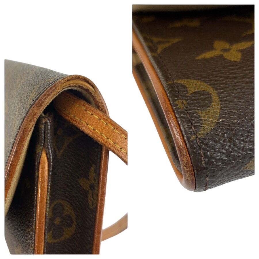Louis Vuitton Vintage Monogram Pochette Twin GM Shoulder — view 5
