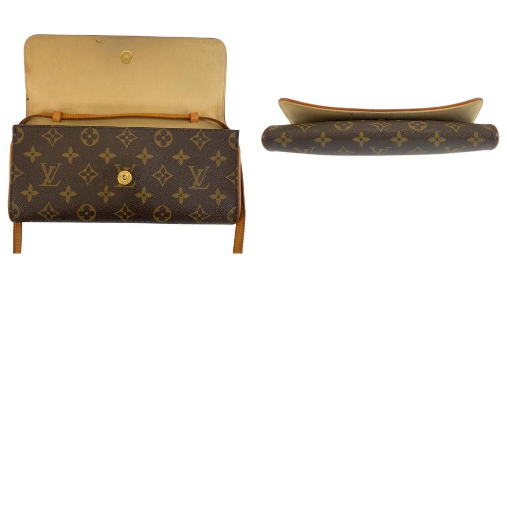 Louis Vuitton Vintage Monogram Pochette Twin GM Shoulder — view 9