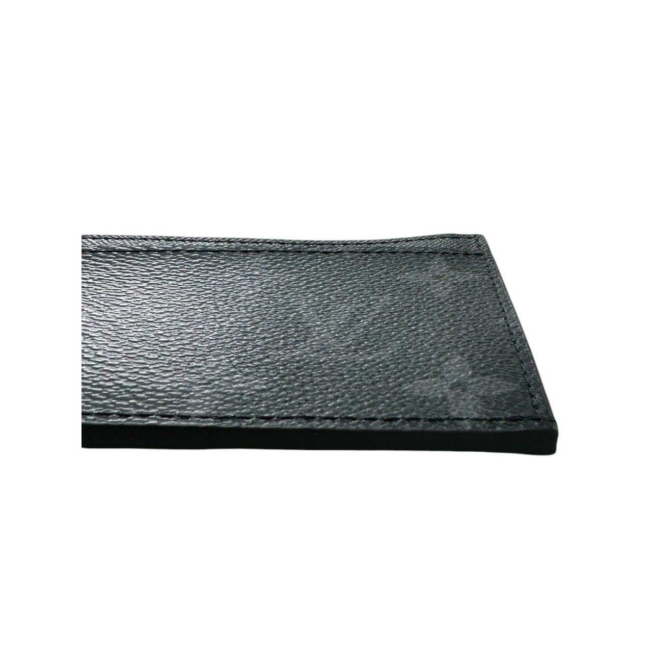 Louis Vuitton Monogram Eclipse Black Silver Coin Case — view 4