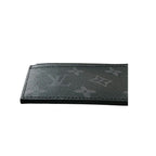 Louis Vuitton Monogram Eclipse Black Silver Coin Case — view 5