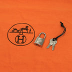 Hermes Picotin Lock PM 18 Tote Taurillon Clemence Rosetyrien Pink Silver — view 9