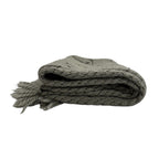 Louis Vuitton Monogram Echarpe Logo Mania Dark Gray Wool Silk Scarf — view 5