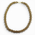 Dior Vintage Chain Necklace Choker Gold