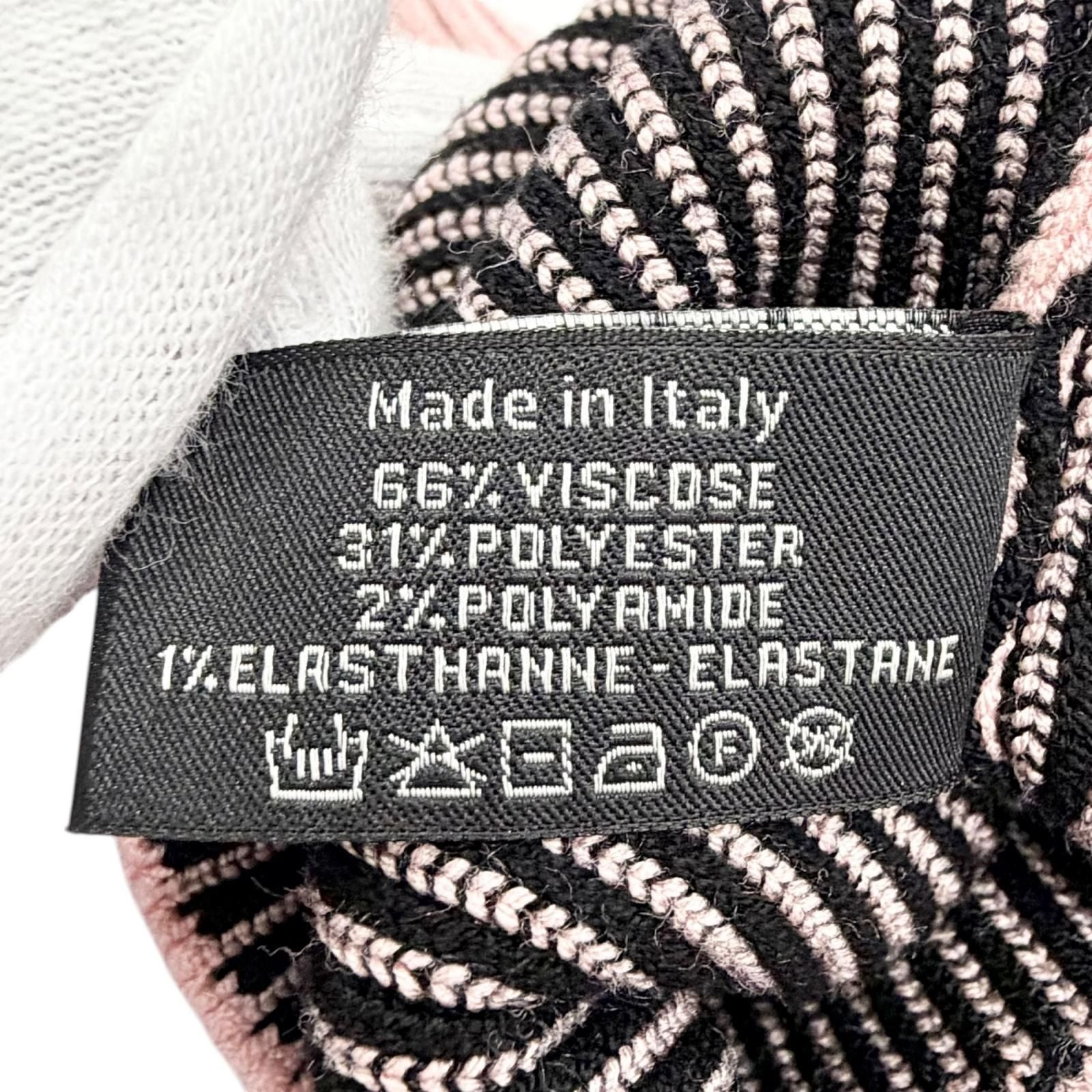 Chanel 24c Gator Cruise Collection CC Logo Rib Knit Leg Warmers Pink Sweater — view 6