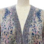 Chanel Mohair Coco Button Long Sleeve Knit Cardigan Multicolor 42 — view 2
