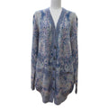 Chanel Mohair Coco Button Long Sleeve Knit Cardigan Multicolor 42
