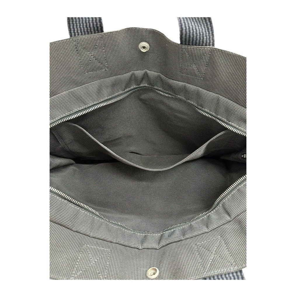 Hermes Her Line Gray Dark Canvas Handbag — view 3
