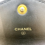 Chanel Wallet Lambskin Black Simple — view 9