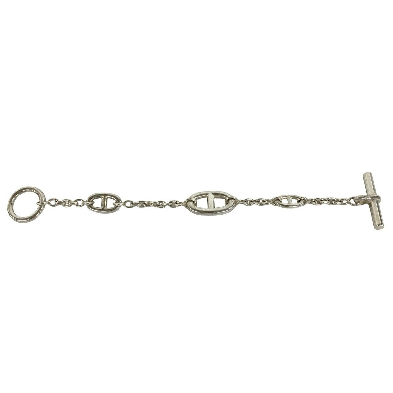 Hermes Farandole Bracelet 925 Sterling Silver Chain — view 5