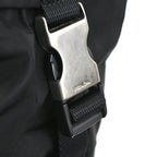 Prada Tessuto Nylon Backpack Silver — view 9