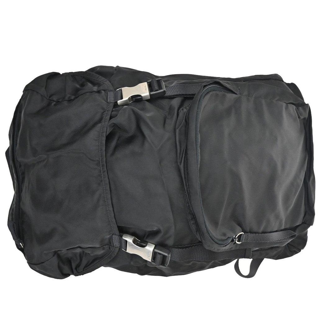 Prada Tessuto Nylon Backpack Silver — view 6