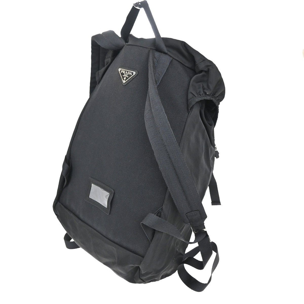 Prada Tessuto Nylon Backpack Silver — view 4