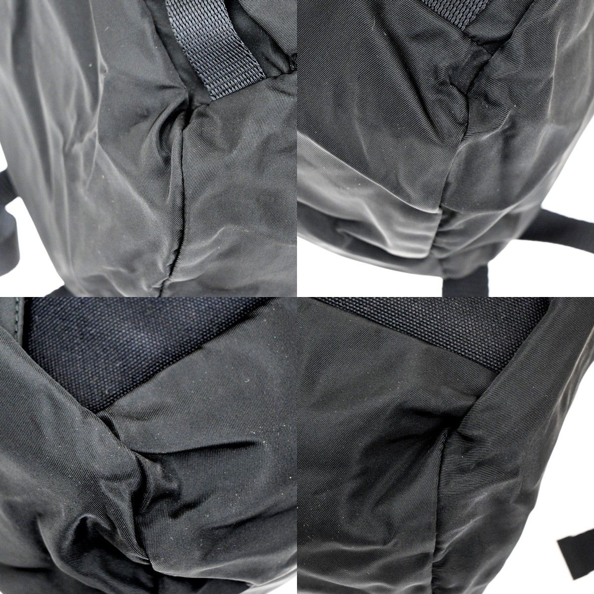 Prada Tessuto Nylon Backpack Silver — view 8