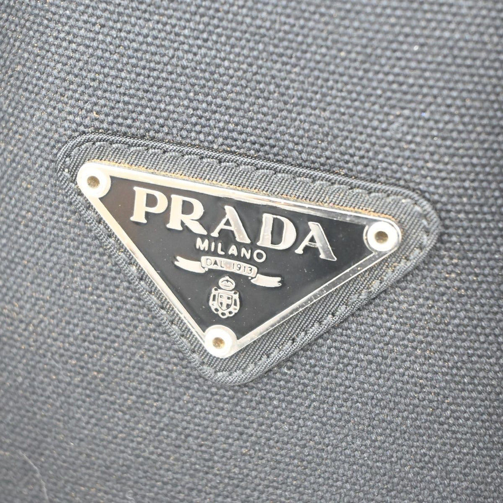 Prada Tessuto Nylon Backpack Silver — view 5