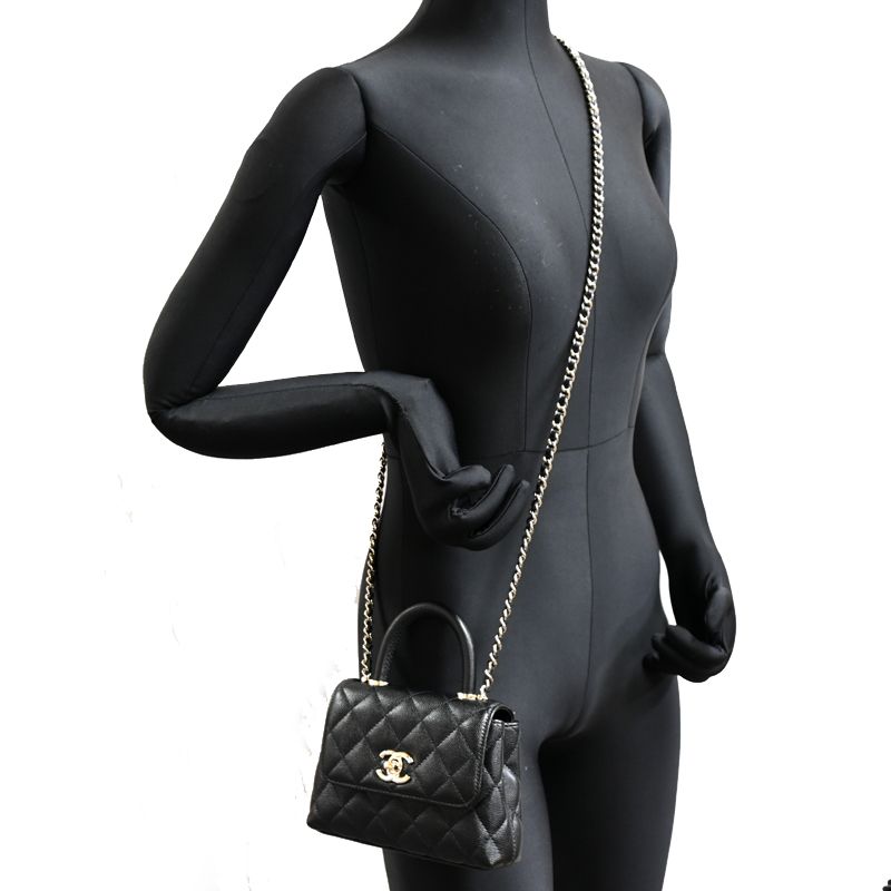 Chanel Shoulder Bag Black — view 9