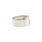 Hermes Candy Ring Vintage 925 Sterling Silver Orange 49 Out of Print — view 4