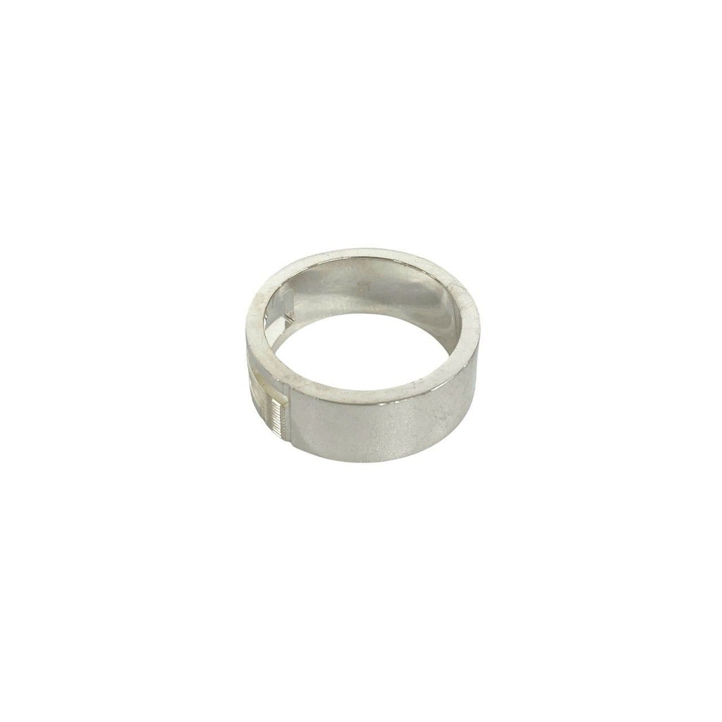 Gucci Logo Motif 925 Sterling Silver Ring 19.5 Handbag — view 5