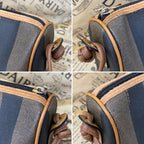 Fendi Pecan Pattern Shoulder Bag Easy to Use Brown — view 7