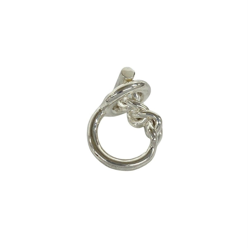 Hermes Croisette Ring 925 Sterling Silver