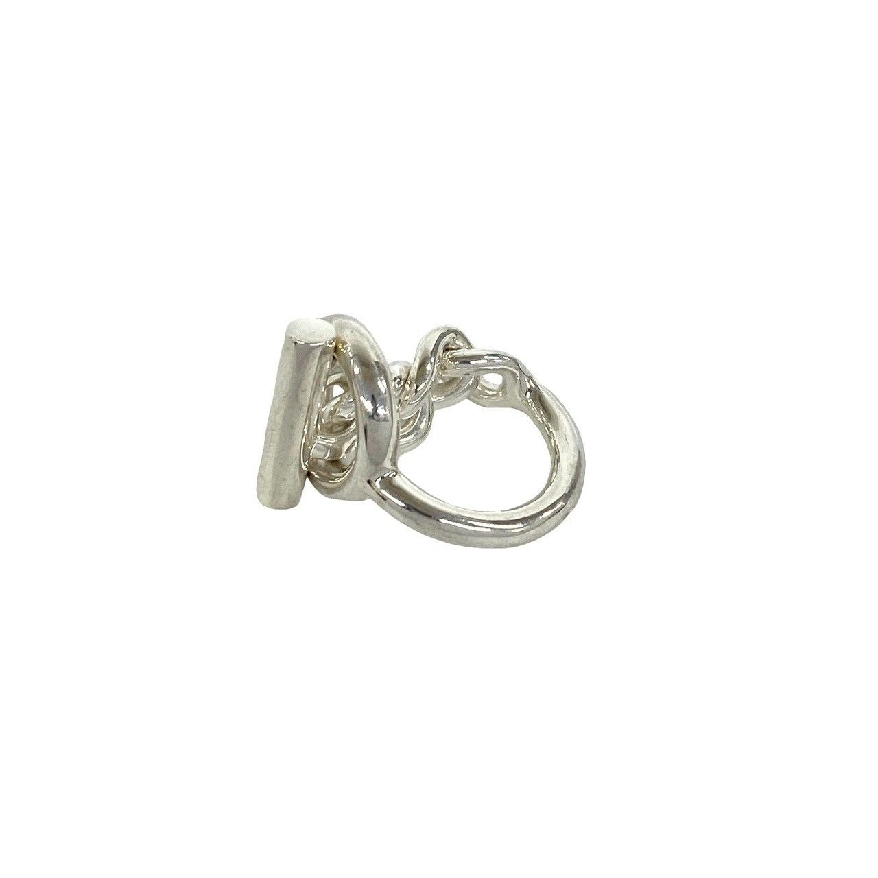Hermes Croisette Ring 925 Sterling Silver