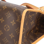 Louis Vuitton Popincourt Monogram Shoulder Bag Canvas Brown — view 8
