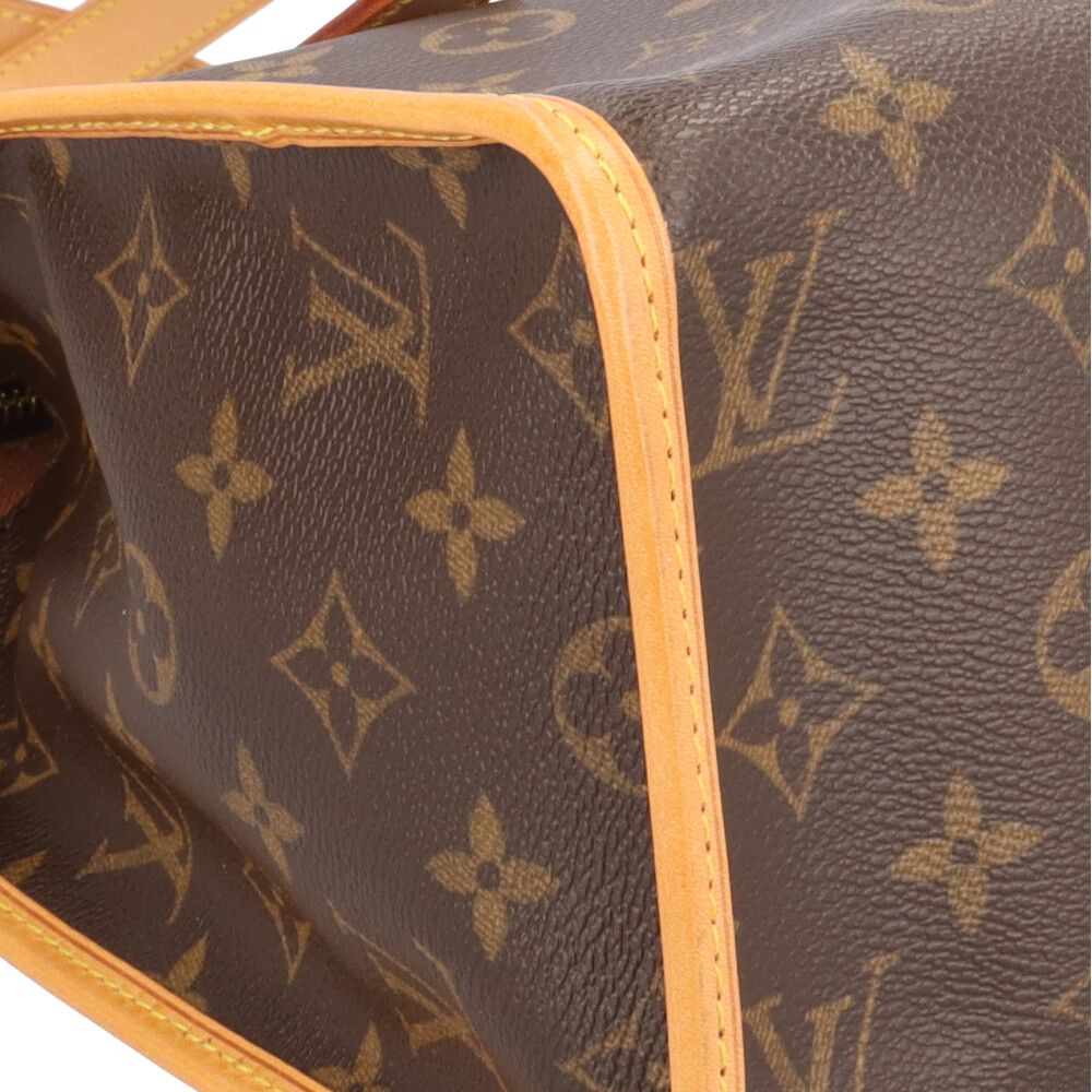 Louis Vuitton Popincourt Monogram Shoulder Bag Canvas Brown — view 7