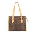 Louis Vuitton Popincourt Monogram Shoulder Bag Canvas Brown
