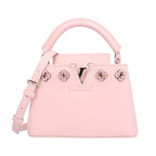 Louis Vuitton Flowers Capucines Mini Shoulder Bag Taurillon Leather Pink