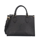 Louis Vuitton On The Go PM Monogram Empreinte Shoulder Bag Black