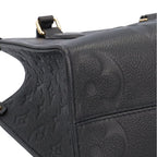 Louis Vuitton On The Go PM Monogram Empreinte Shoulder Bag Black
