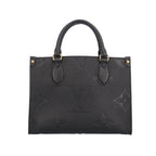 Louis Vuitton On The Go PM Monogram Empreinte Shoulder Bag Black