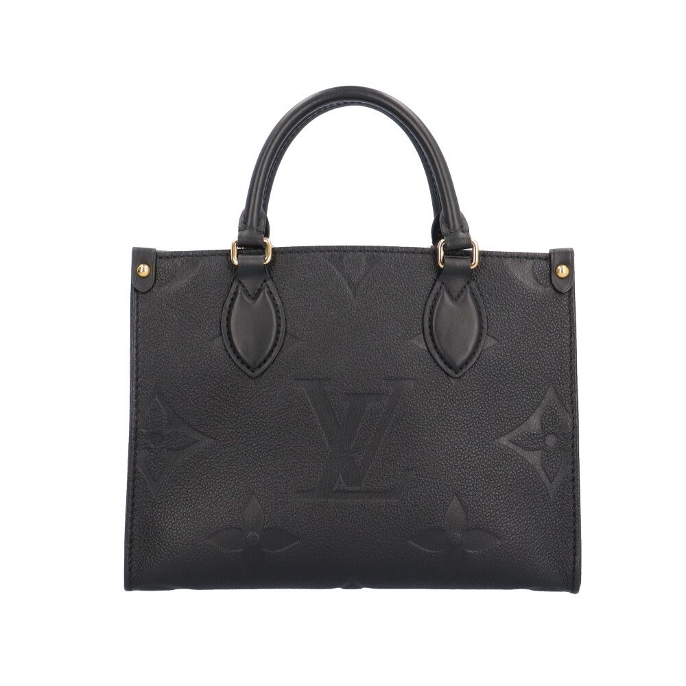Louis Vuitton On The Go PM Monogram Empreinte Shoulder Bag Black