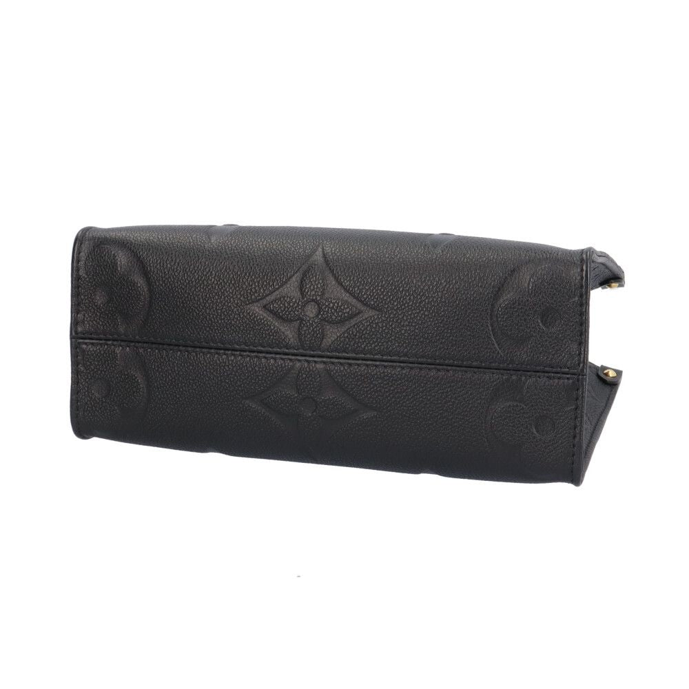Louis Vuitton On The Go PM Monogram Empreinte Shoulder Bag Black