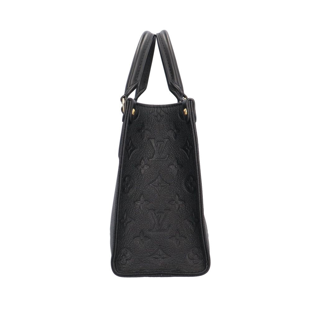Louis Vuitton On The Go PM Monogram Empreinte Shoulder Bag Black