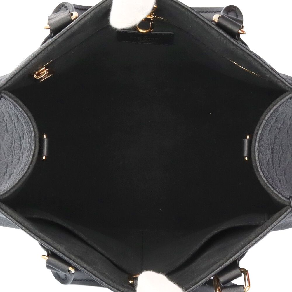 Louis Vuitton On The Go PM Monogram Empreinte Shoulder Bag Black
