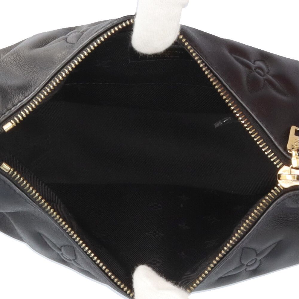 Louis Vuitton Oversome Bubble Glam Shoulder Bag Black — view 6