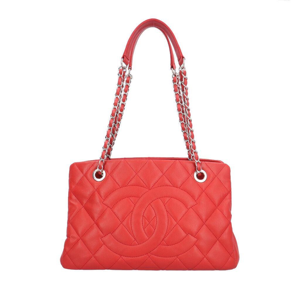Chanel Quilted Shoulder Bag Caviar Leather