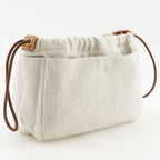 Hermes Full Ruby 20 in Toilet Blanc Beige Pouch — view 3