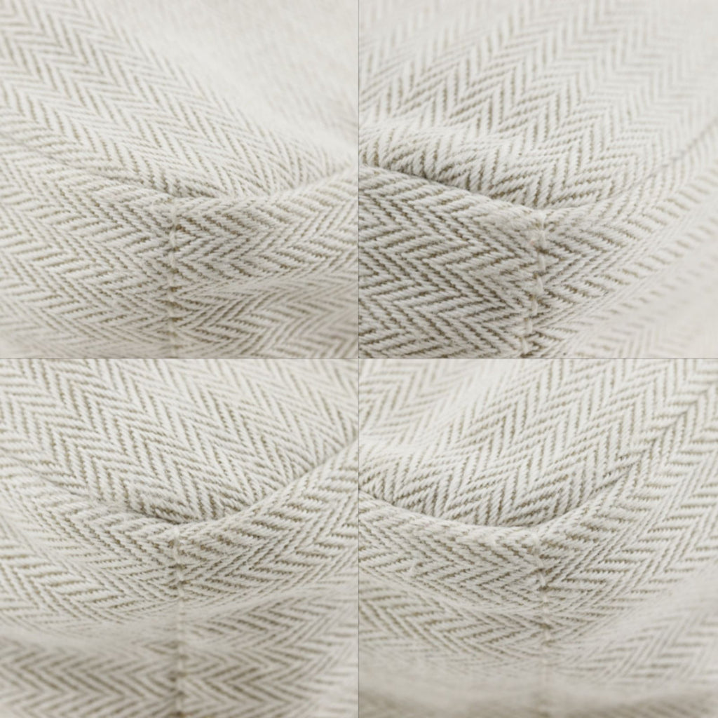 Hermes Full Ruby 20 in Toilet Blanc Beige Pouch — view 4