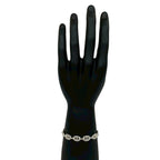 Hermes Included Enchainee Bangle 925 Sterling Silver Bracelet — view 2
