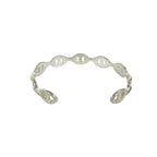 Hermes Included Enchainee Bangle 925 Sterling Silver Bracelet — view 6