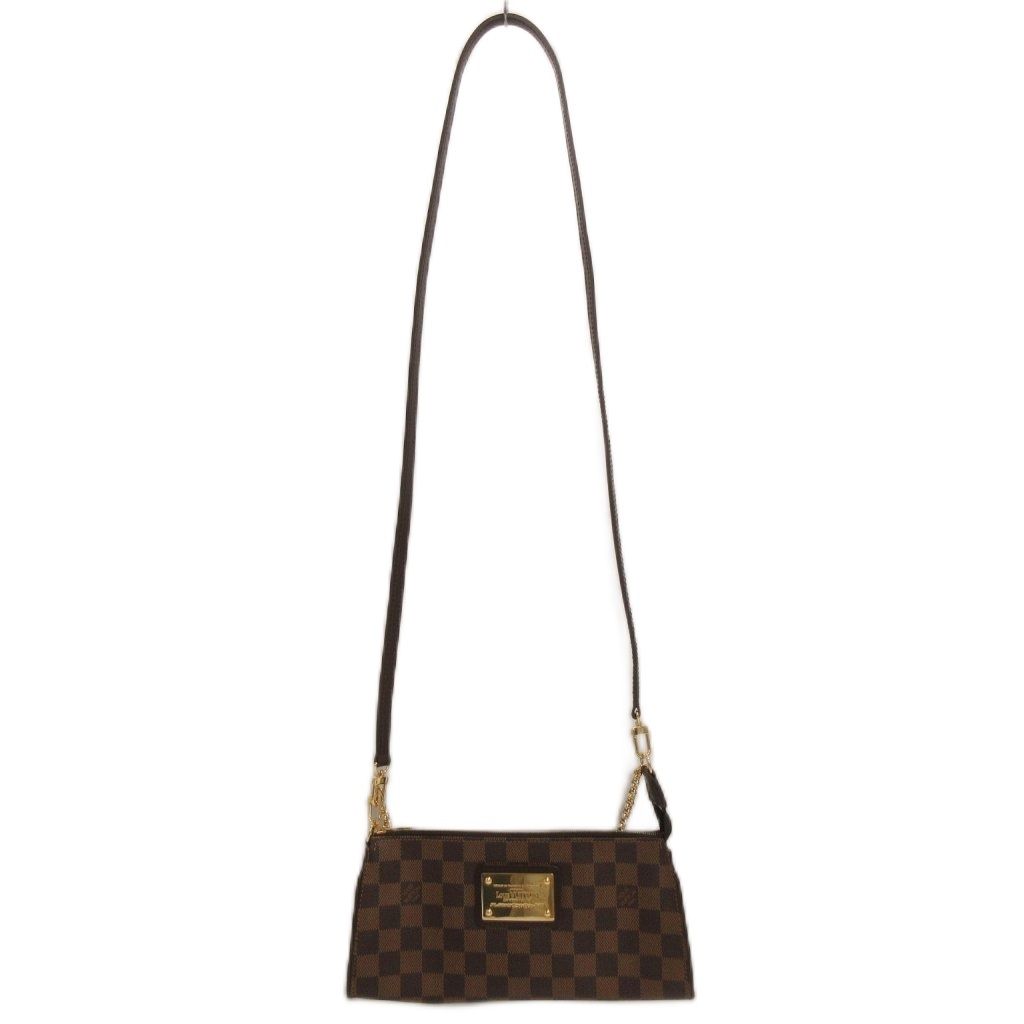 Louis Vuitton Damier Chain Shoulder Bag 2-Way Brown — view 4