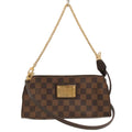 Louis Vuitton Damier Chain Shoulder Bag 2-Way Brown